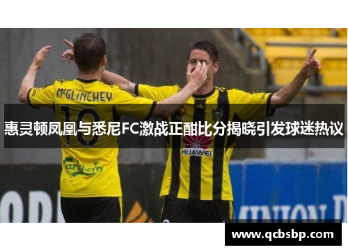 惠灵顿凤凰与悉尼FC激战正酣比分揭晓引发球迷热议